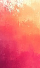 Fototapeta premium Minimalist abstract colorful gradient wallpaper pattern. Great for poster design or frame as decor. Simple shapes and lines. Web design. Peach fuzz pantone vibes.