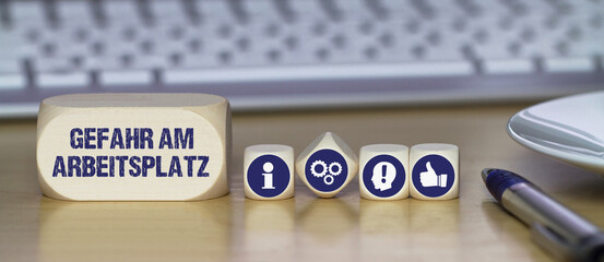 Gefahr am Arbeitsplatz	