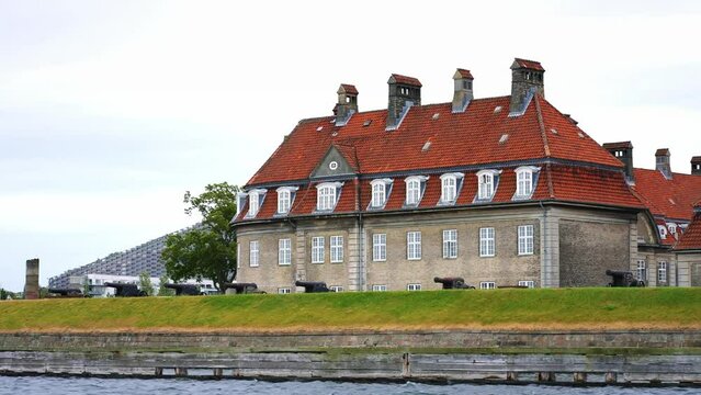 Holmen Naval Base in center of Copenhagen, Denmark. 