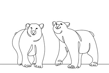 Polar bear. Bear. Ursa