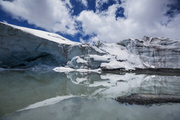 Lake in glacier