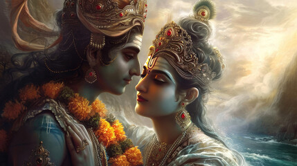 Ram and sita concept