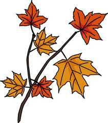 紅葉（maple）(PNG)