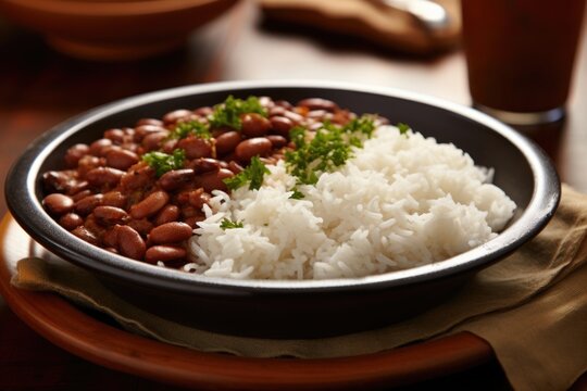 Brazilian Rice and Beans: A Traditional Dish