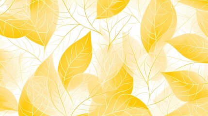 seamless background picture with leaf pattern, leaves, trees, tree branches