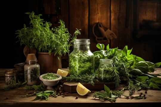 
Fresh herbs photography