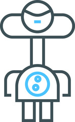Robot Character Icon