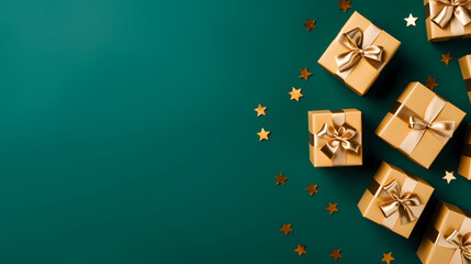 Gift background for birthdays, holiday anniversaries, Valentine's Day and weddings