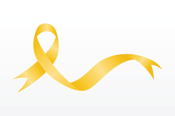 Cancer awareness ribbon illustration