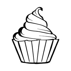 cupcake illustration