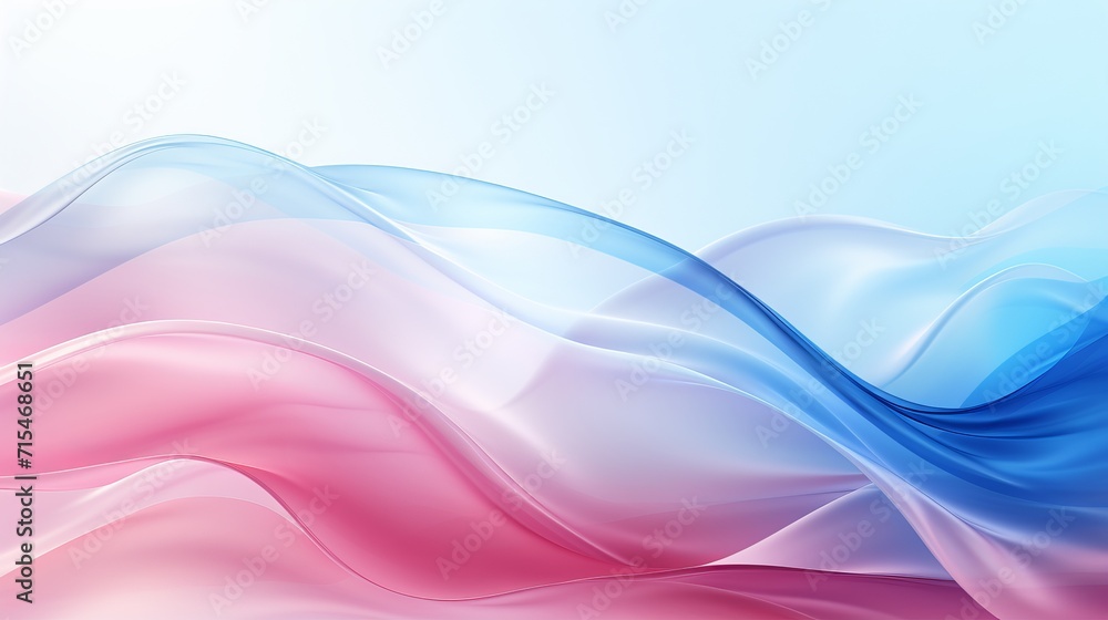 Poster Elegant pastel gradient delicate abstract background in soft hues for design and artistic concepts