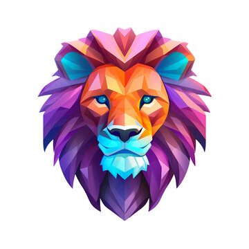 cute lion art illustrations for stickers, tshirt design, poster etc