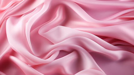 close up of silk texture - studio shot from above