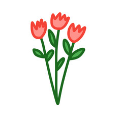 Flower vector 