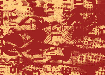 Grunge Background.texture Vector.Dust Overlay Distress Grain ,Simply Place illustration over any Object to Create concrete Effect .abstract,splattered , dirty,poster for your design.