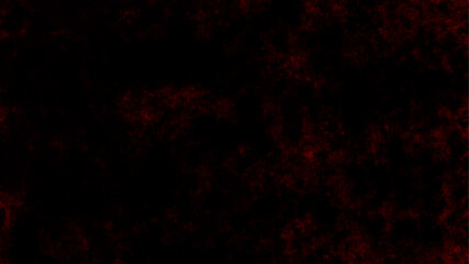 Distressed red grunge texture on dark background, vector