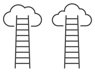 cloud computing with stairs
