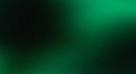 Dark green blue grainy gradient background, black backdrop, noise texture effect,webpage header, wide banner size