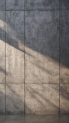 Abstract background cement wall shadow light concept