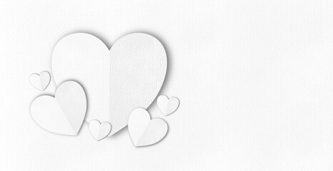 heart with line isolated