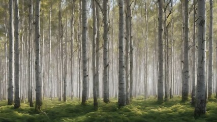 White old forest wood texture background