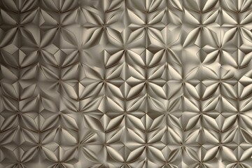 Seamless metallic pattern. Generative AI