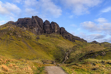 Fototapeta na wymiar Majestic Peaks of the Isle of Skye