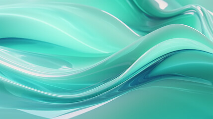 Gradient transparent geometry background, 3d rendering. Digital drawing.