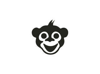 Fototapeta premium Cute Monkey for logo with Vector design.