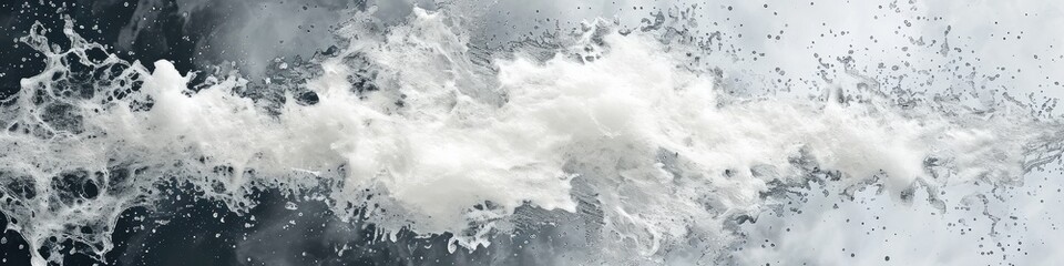 Background with gray abstract texture with white splashes