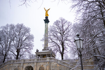 Obraz premium munich germany in winter