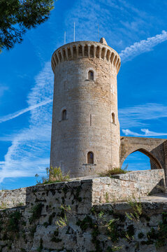 Bellver Castle, Palma, Mallorca, Balearic islands, Spain, Mediterranean