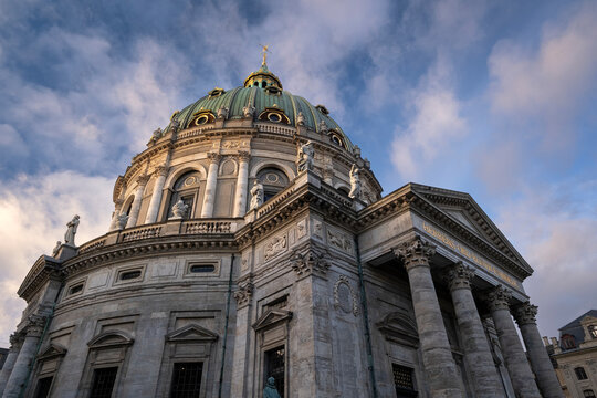 Frederik's Church (Frederiks Kirke) (The Marble Church), Copenhagen, Denmark