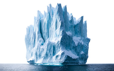 Iceberg on a white background