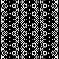 White background with black pattern. Seamless texture for fashion, textile design,  on wall paper, wrapping paper, fabrics and home decor. Simple repeat pattern.