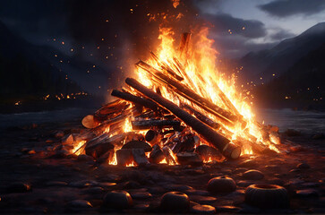 Walpurgis Night Bonfire