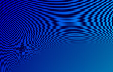 Linear abstract background, vector design 3D lines in perspective, curve and wave lines in motion, smooth and soft backdrop.