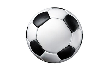 soccer ball isolated on a Transparent background. Generative AI