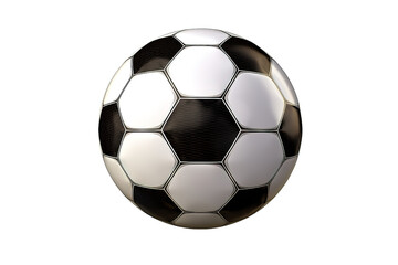 Fototapeta premium soccer ball isolated on a Transparent background. Generative AI