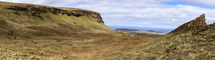 Panorama Landscape of Quirang, Isle of Skye

