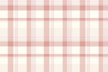 Textile seamless pattern of tartan check vector with a background fabric plaid texture.