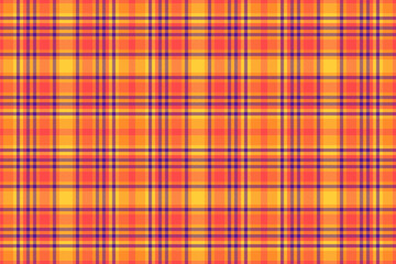 Fabric texture tartan of seamless pattern check with a background plaid textile vector.