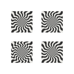 Swirl geometric elements for your project. Design templates with wave. Abstract background and waved pattern.