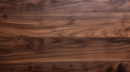 Obraz premium A seamless and polished walnut wood texture offering an expansive text space, ideal for a sophisticated and refined website banner - Generative AI