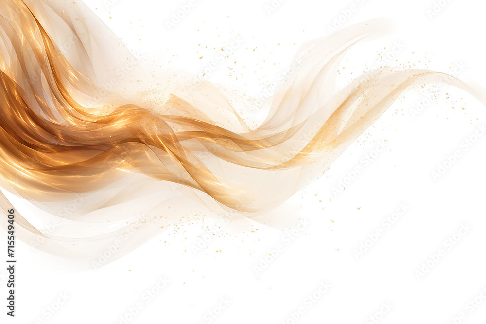 Poster golden ink blot splashing a drop of ink, diffuse spots. isolated on a transparent background. genera