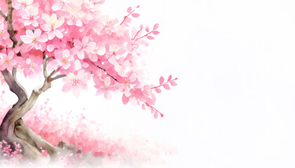 桜のお花見,Generative AI AI画像
