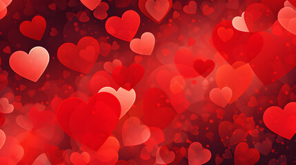 Animation closeup motion romantic hearts on valentines day 30,,
