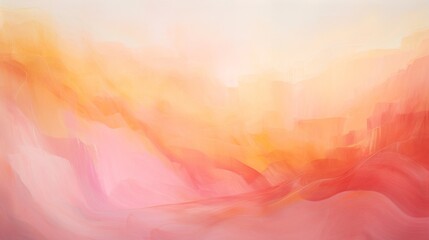 A dance between fiery reds and orange unfolds in an abstract representation, evoking a delicate balance between passionate intensity and serene tranquility. - Generative AI - obrazy, fototapety, plakaty
