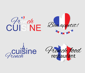 French food concept - 715561205
