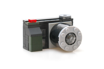 Toy photo camera from toy designer